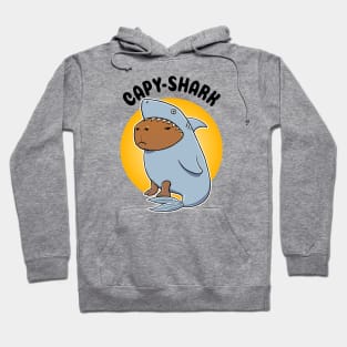 Capyshark Capybara Shark Hoodie